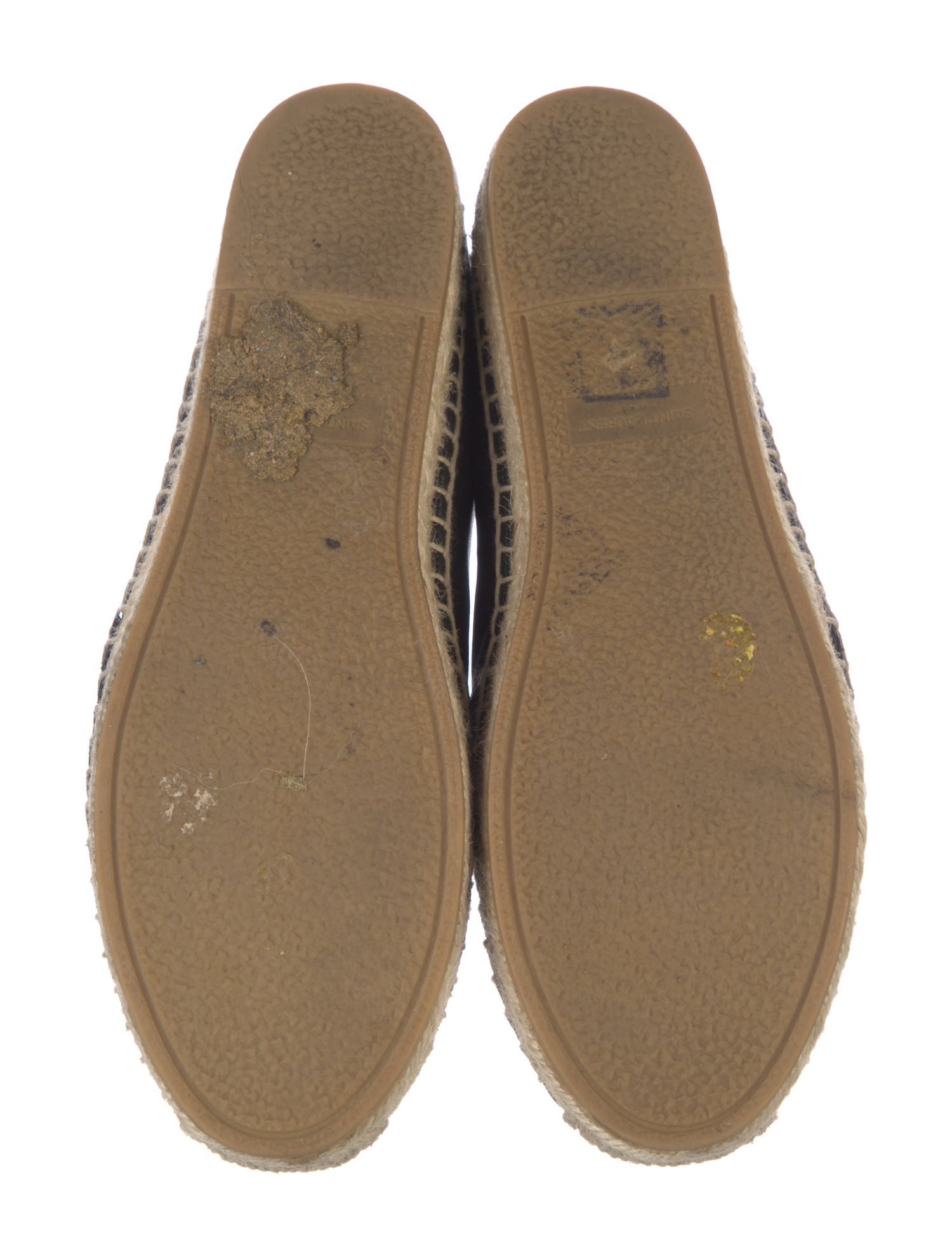 Saint Laurent Leather Espadrilles